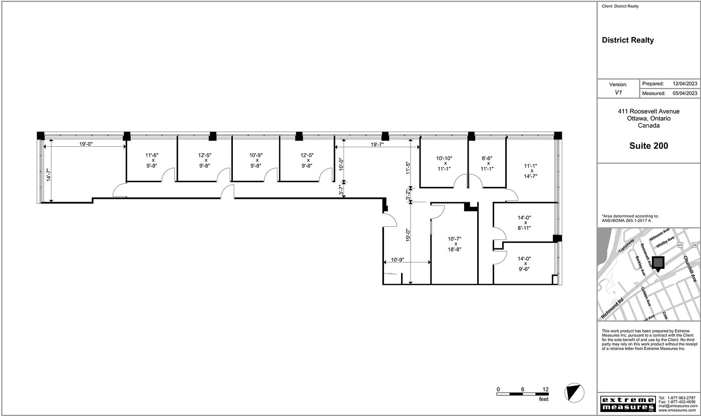 200 - 411 Roosevelt Ave, Ottawa, ON floorplan