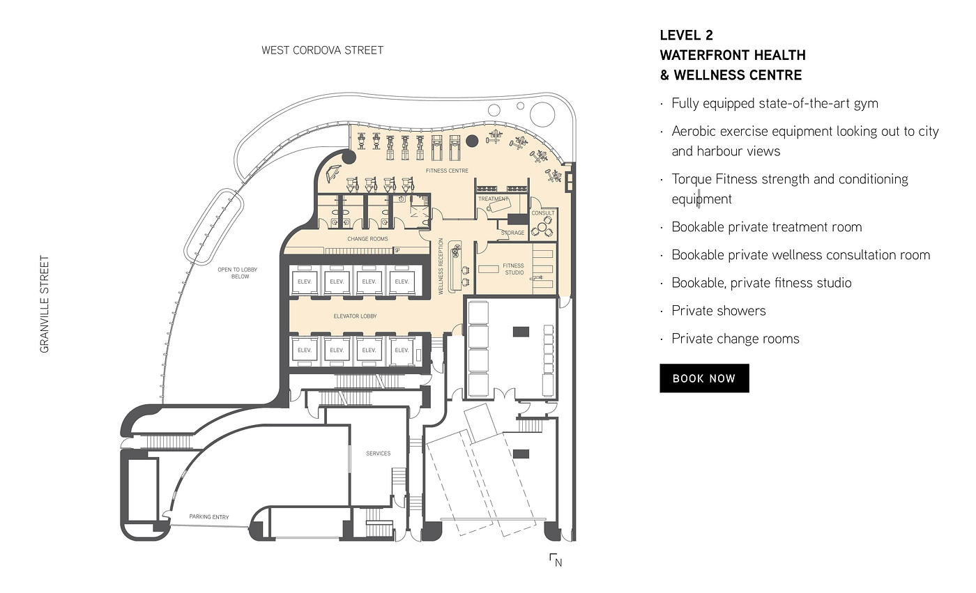 830 - 320 Granville Street, Vancouver, BC floorplan