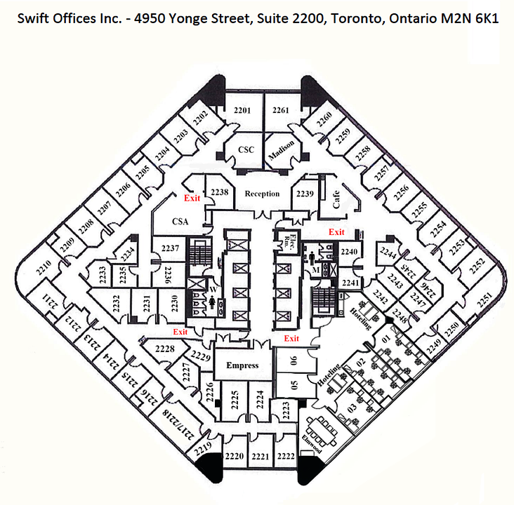 Virtual Office - 4950 Yonge Street, Toronto, ON