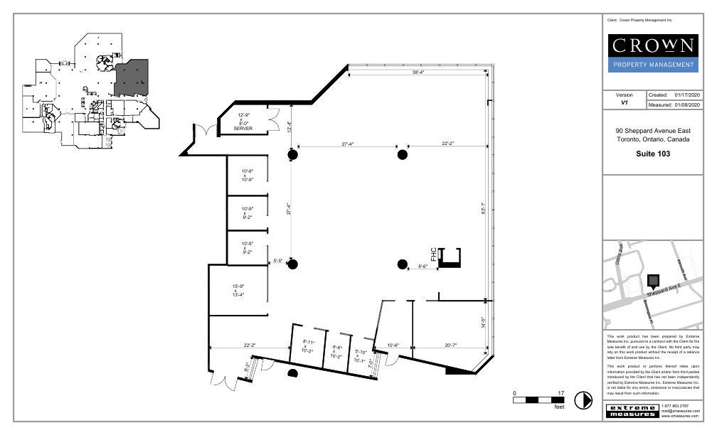 103 - 90 Sheppard Avenue East, Toronto, ON floorplan