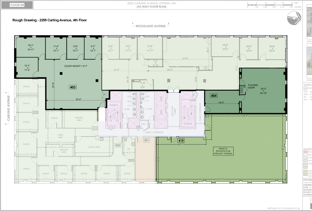 410 - 2255 Carling Ave, Ottawa, ON floorplan