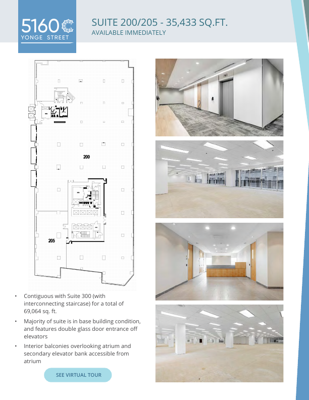 200/205 - 5160 Yonge Street, Toronto, ON floorplan