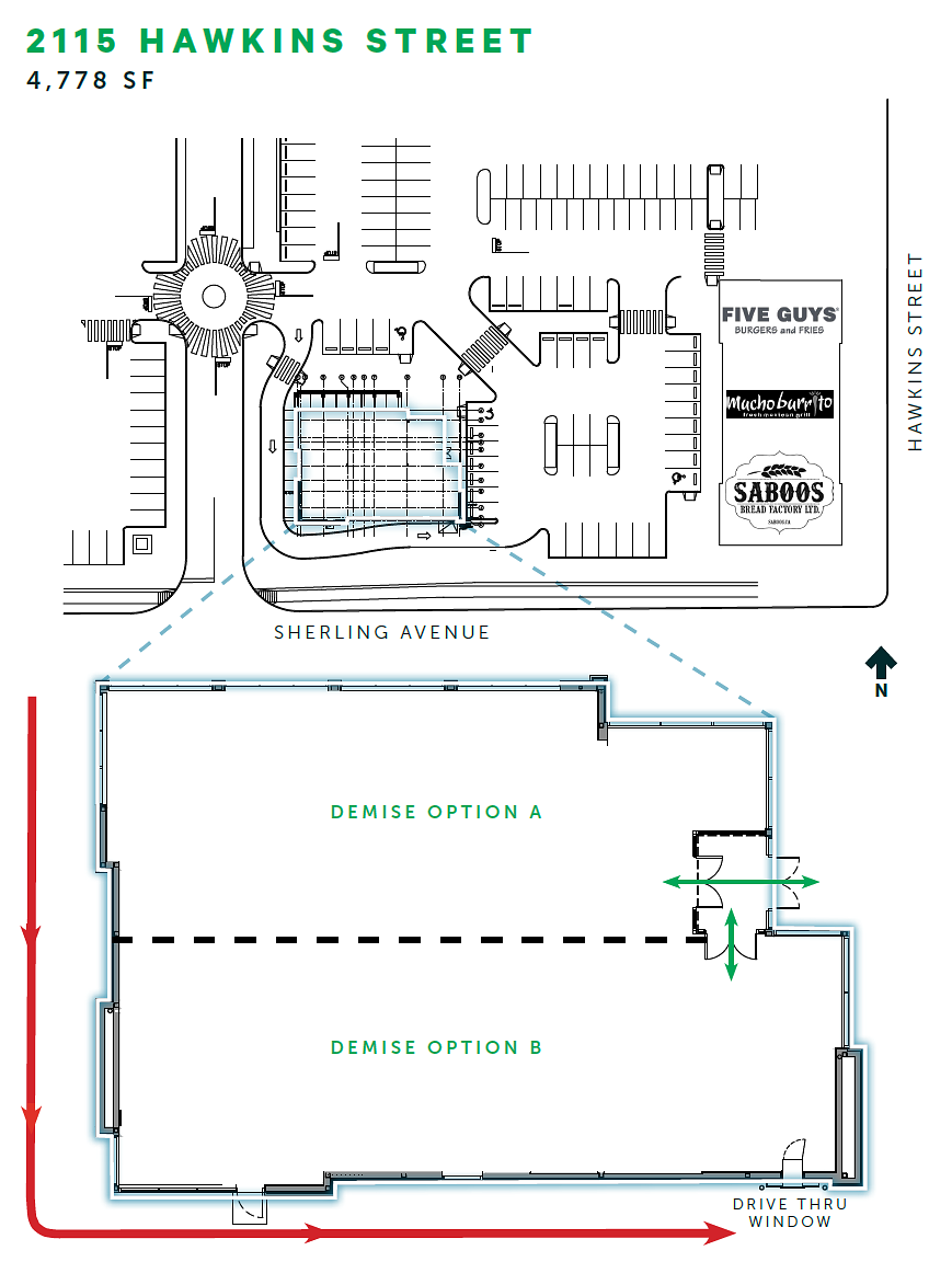 Drive-Thru - 2115 Hawkins Street, Port Coquitlam, BC floorplan