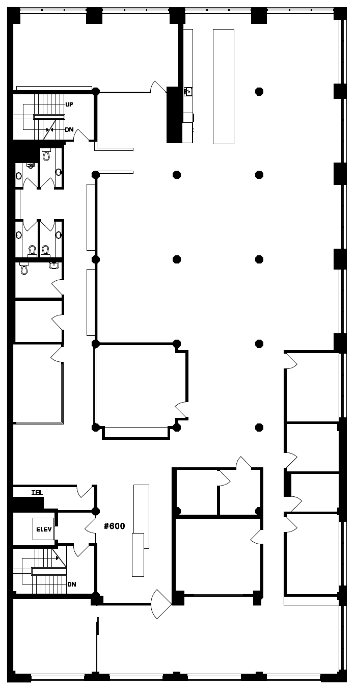 6th Floor - 21 Water Street, Vancouver, BC floorplan