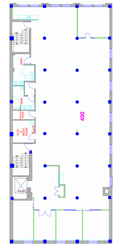 400 - 809 10 Ave SW, Calgary, AB floorplan