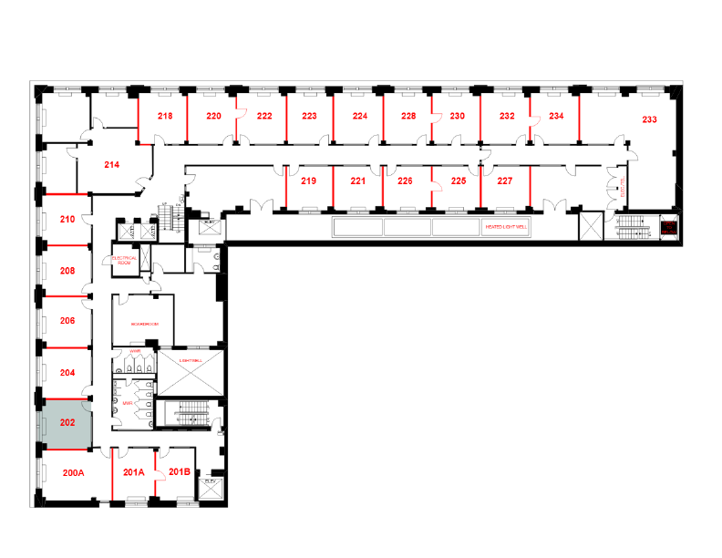 202 - 604 1 Street Southwest, Calgary, AB floorplan