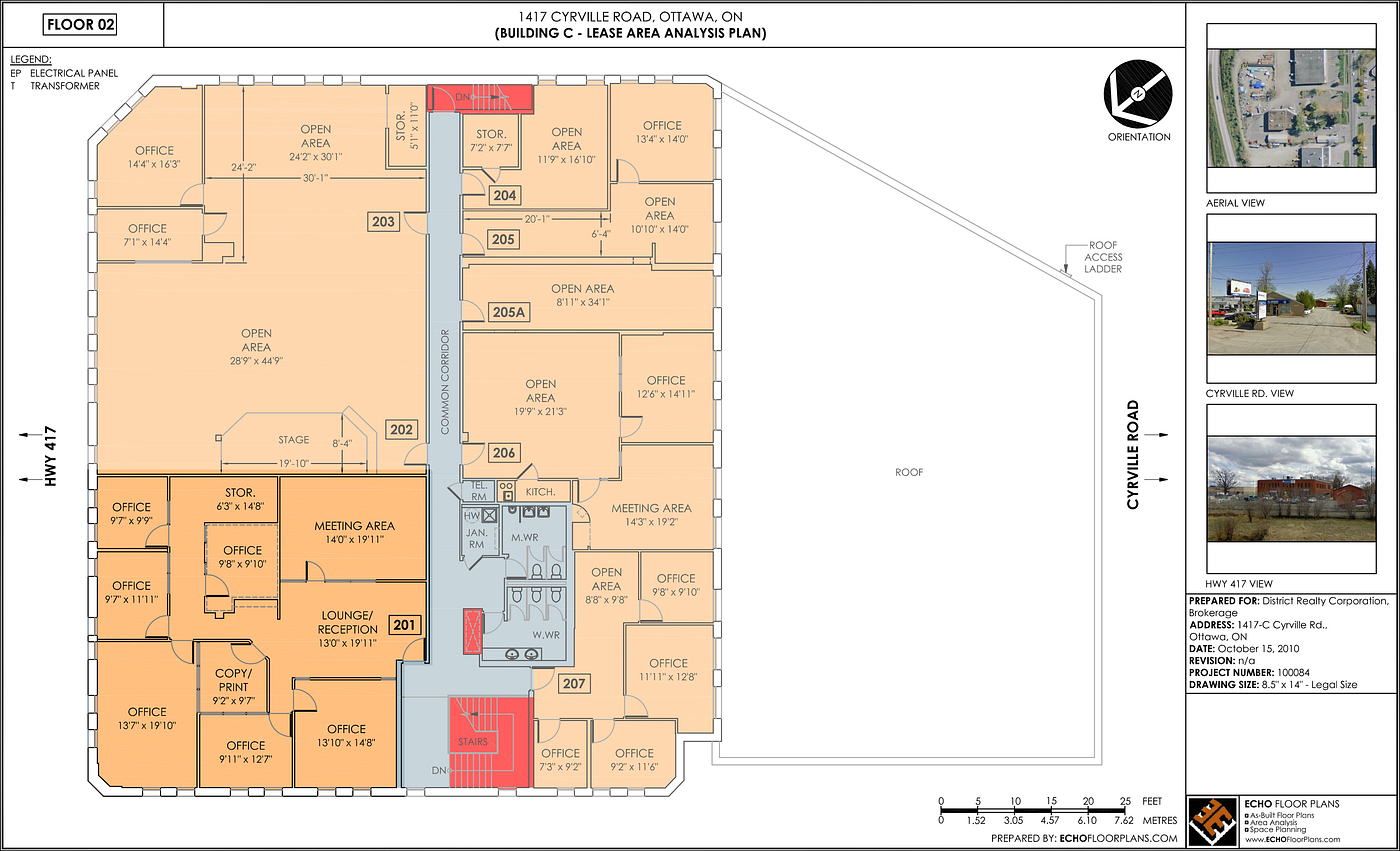 C201 - 1417 Cyrville Rd, Ottawa, ON floorplan