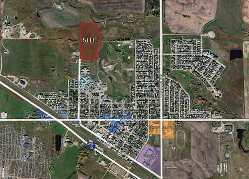 54th Street and 58th Avenue, Lamont, AB