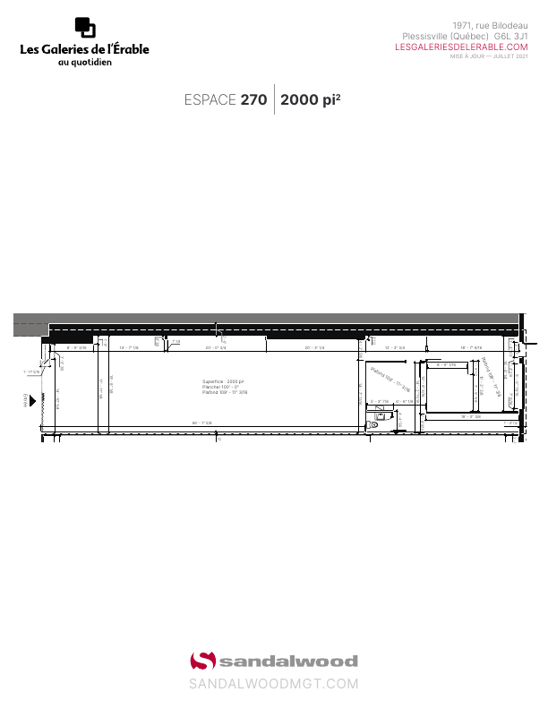 270 - 1971 Rue Bilodeau, Plessisville, QC floorplan