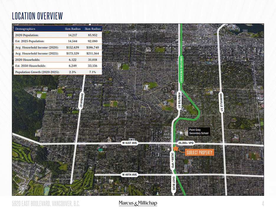 CRU 1A - 5920 East Blvd, Vancouver, BC
