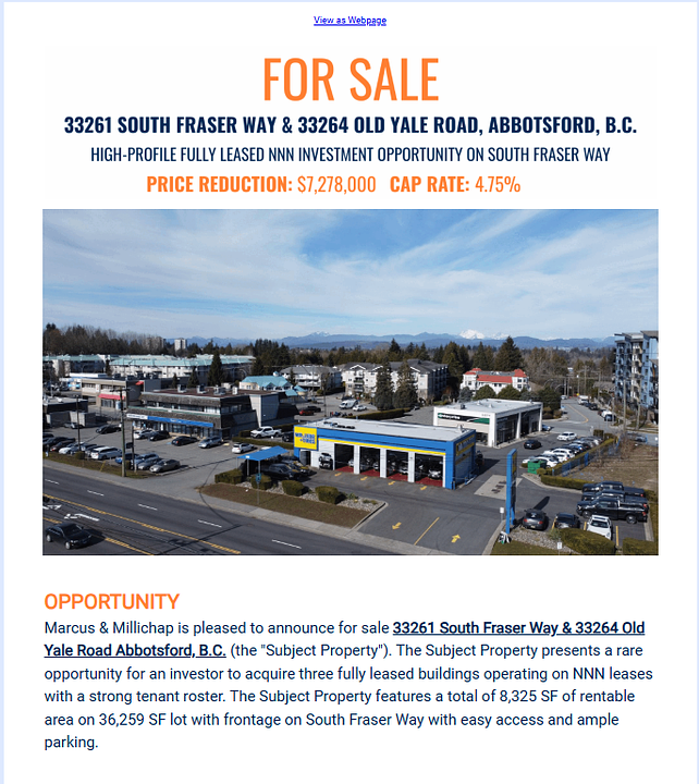 33261 South Fraser Way, Abbotsford, BC