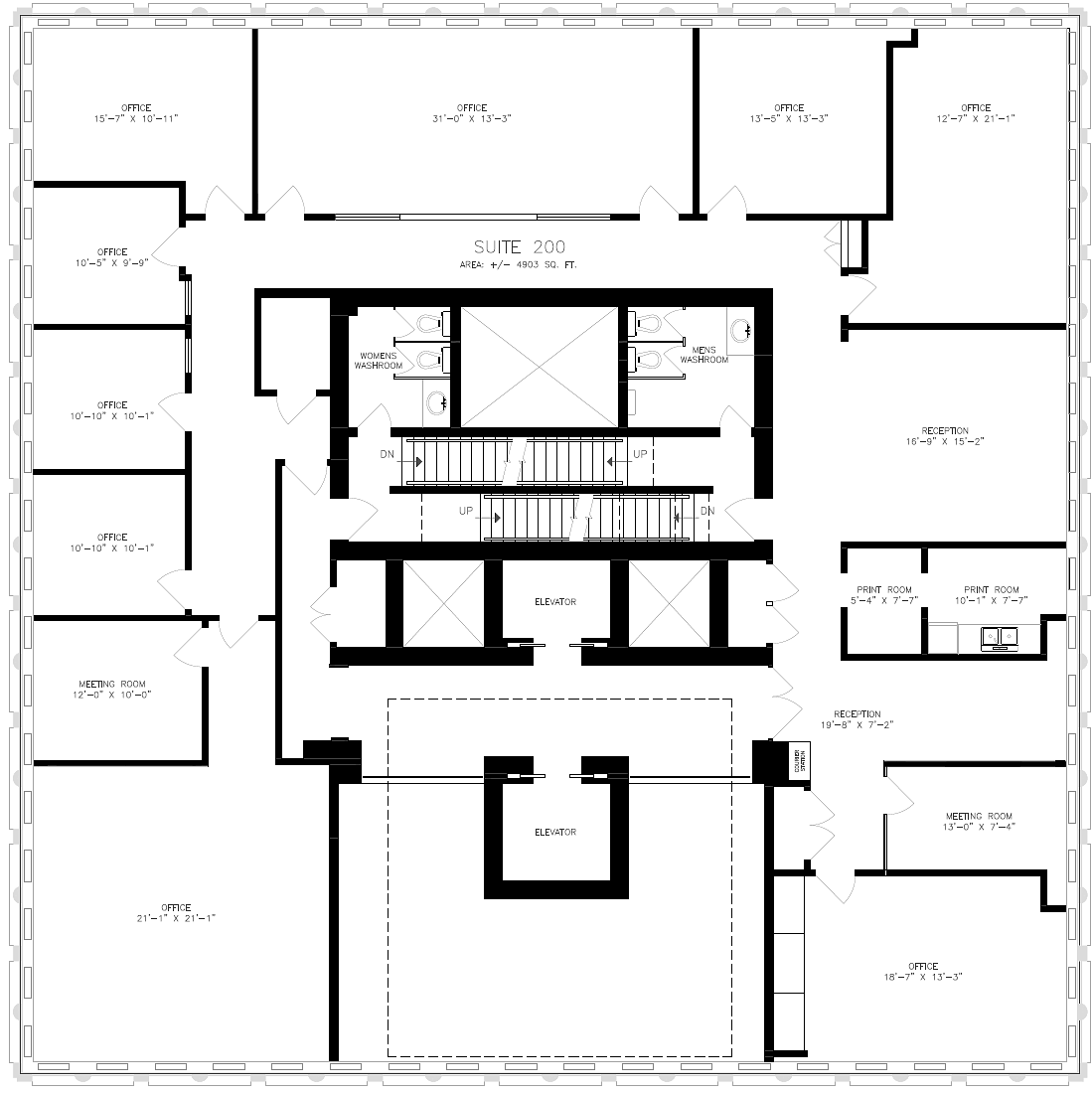200 - 1111 West Hastings Street, Vancouver, BC floorplan