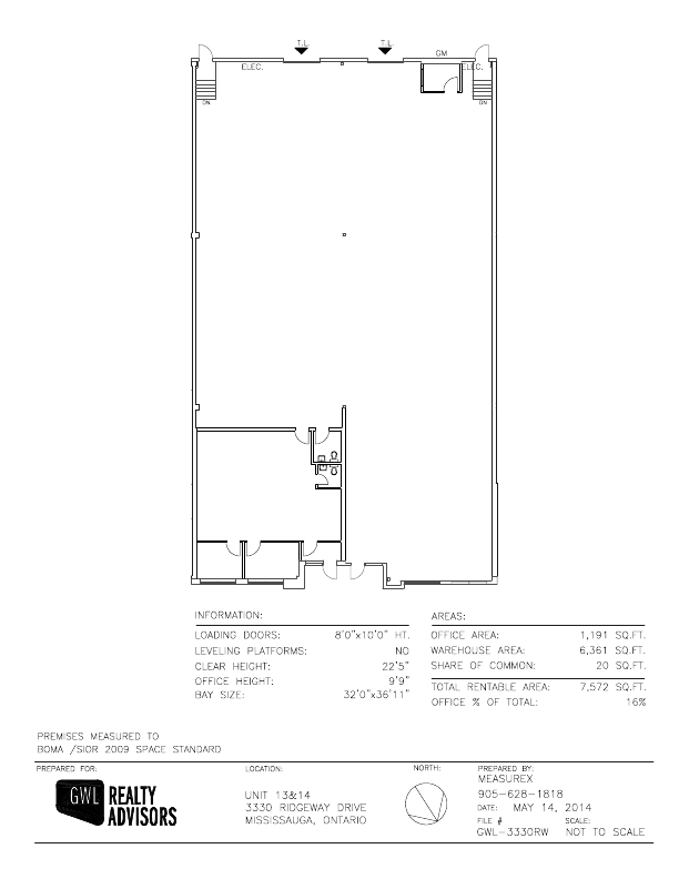 13-14-3330 - 3350 Ridgeway Drive, Mississauga, ON floorplan