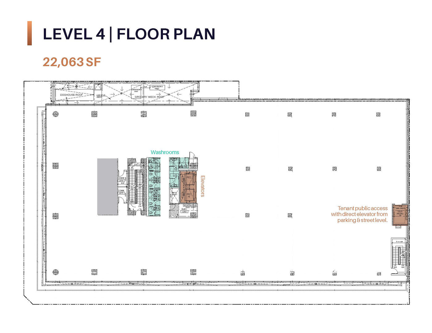 4th Floor - 1477 West Broadway, Vancouver, BC floorplan
