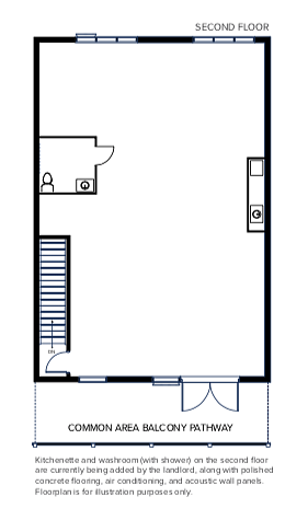 2nd Floor - 113 - 9123 Bentley Street, Vancouver, BC floorplan