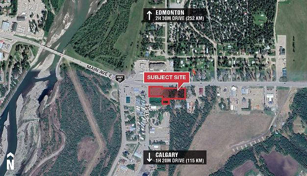 701, 703, 705, 707, 709 & 821 Main Avenue East, Sundre, AB