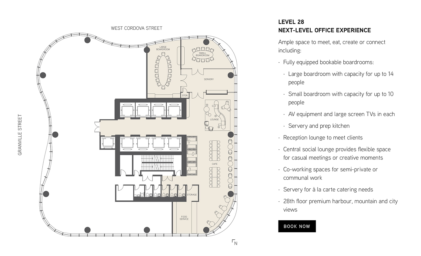 830 - 320 Granville Street, Vancouver, BC floorplan