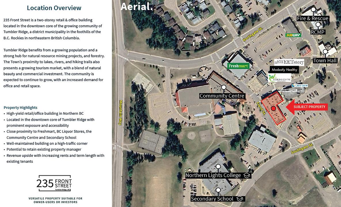 235 Front Street, Tumbler Ridge, BC