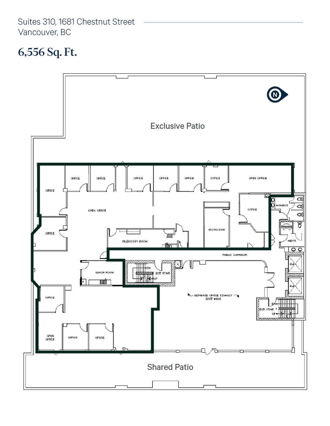 310 - 1681 Chestnut St, Vancouver, BC floorplan