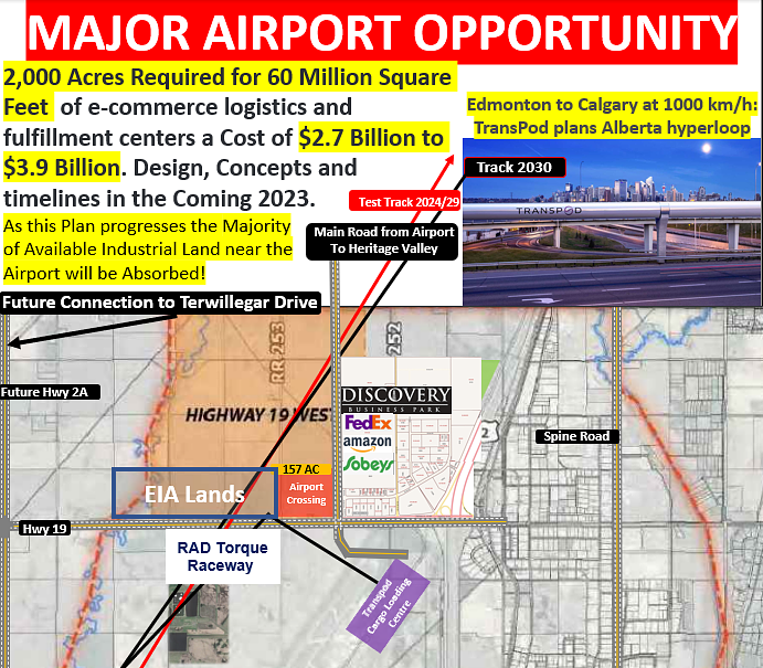 Telford Place Industrial Land, Leduc, AB