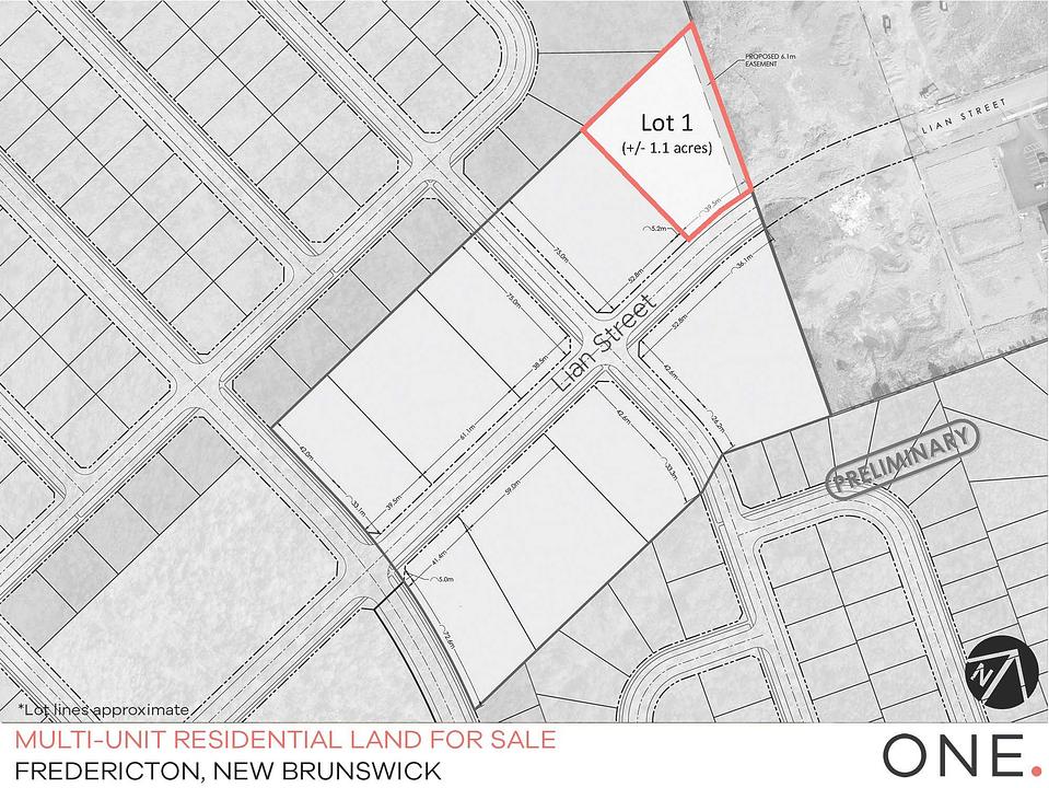 Lot 1 - Lian Street, Fredericton, NB