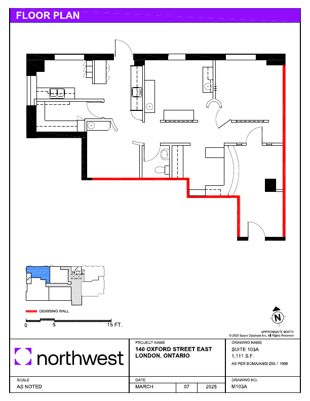 103A - 140 Oxford Street East, London, ON floorplan