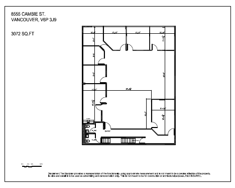 300 - 8555 Cambie Street, Vancouver, BC floorplan