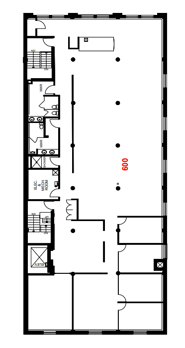 600 - 809 10 Ave SW, Calgary, AB floorplan