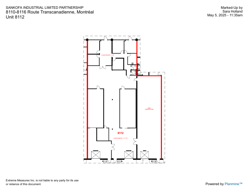 8112 - 8074 Route Transcanadienne, Montréal, QC floorplan