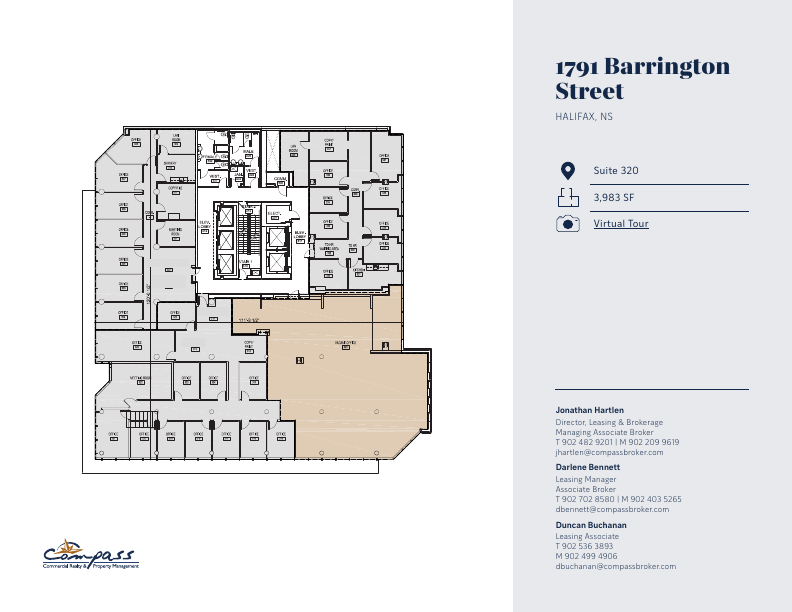 320 - 1791 Barrington Street, Halifax, NS floorplan