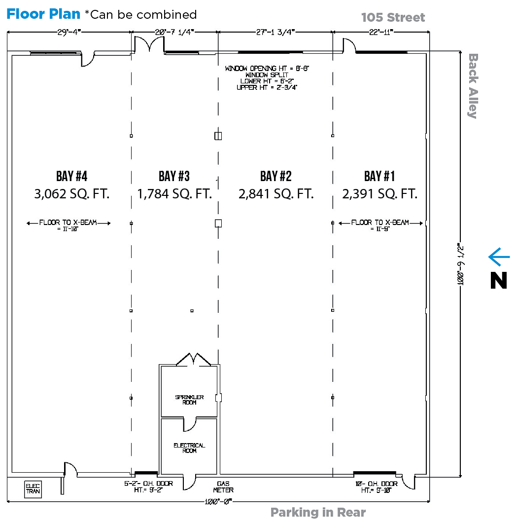 10510 105 Street Northwest, Edmonton, AB floorplan