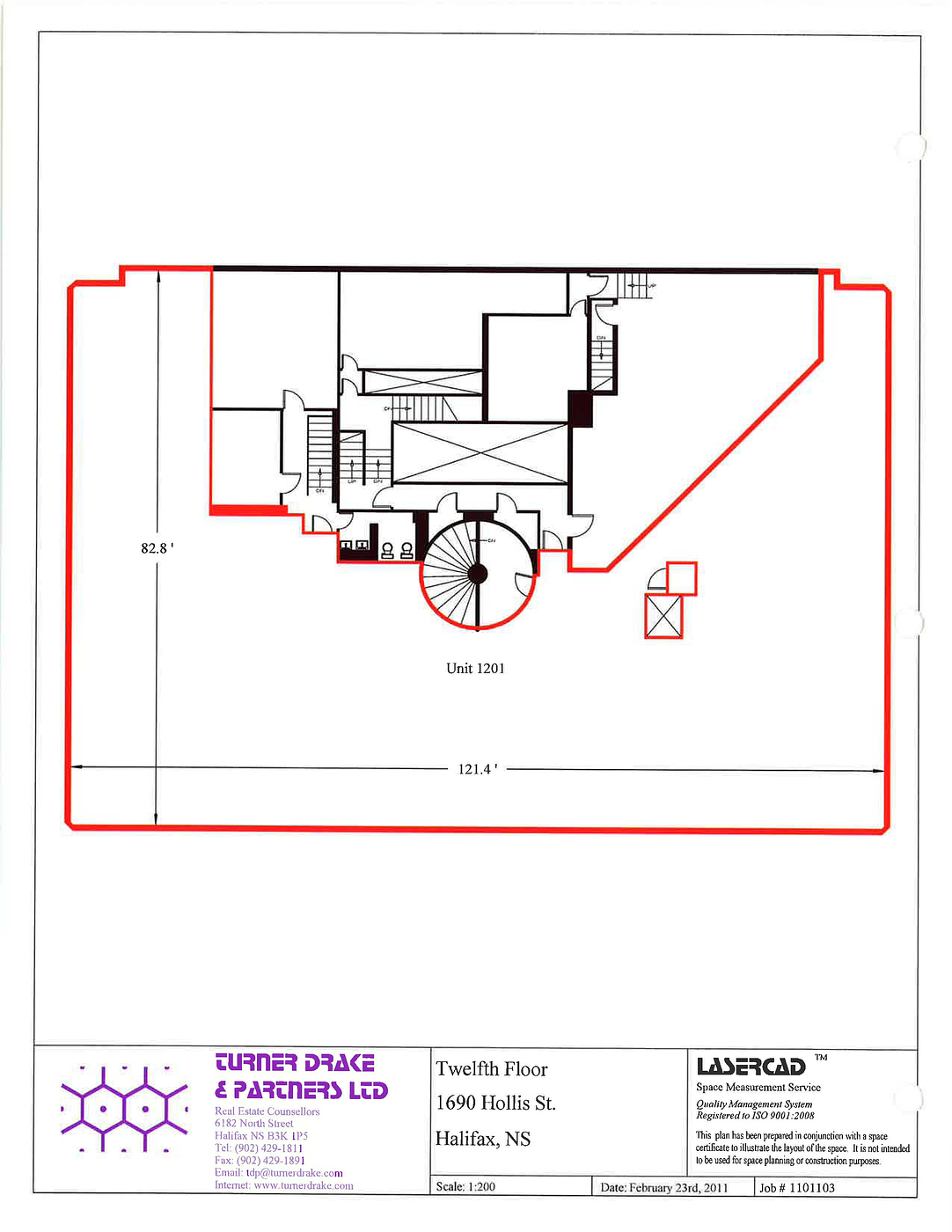 All Units - 1690 Hollis St, Halifax, NS floorplan