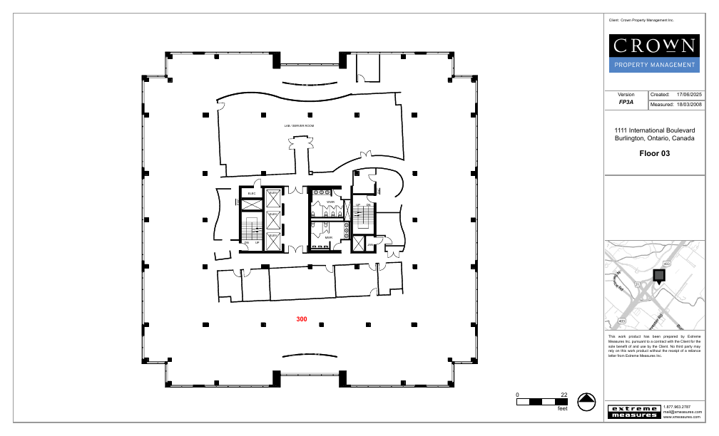 300 - 1111 International Boulevard, Burlington, ON floorplan