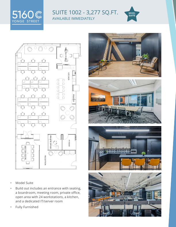 1002 - 5160 Yonge Street, Toronto, ON floorplan