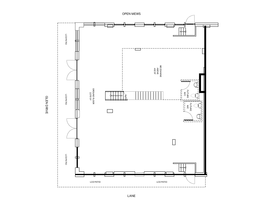 740 & 742 - 740 Glen Drive, Vancouver, BC floorplan