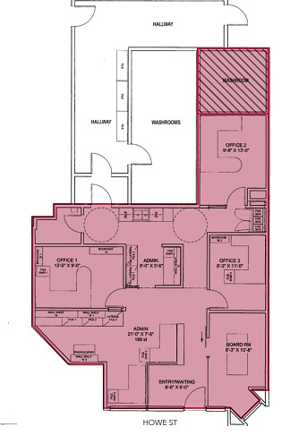 1030 Howe Street, Vancouver, BC floorplan