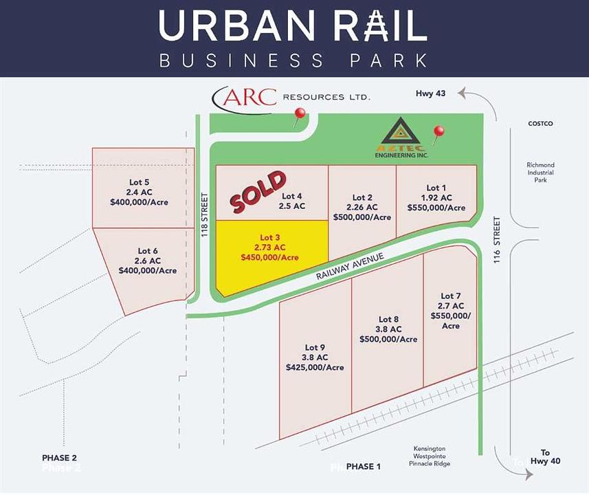 Lot 3 na Avenue, Grande Prairie, AB