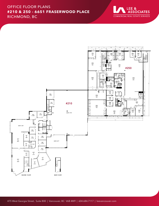 Unit 250 - 6651 Fraserwood Place, Richmond, BC floorplan