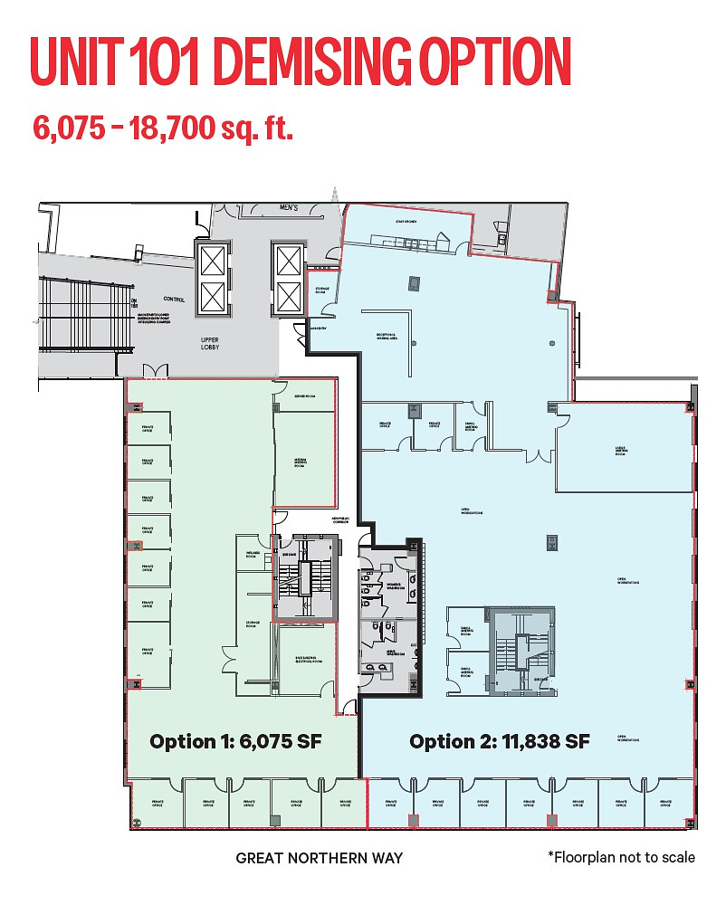 101 - 887 Great Northern Way, Vancouver, BC floorplan