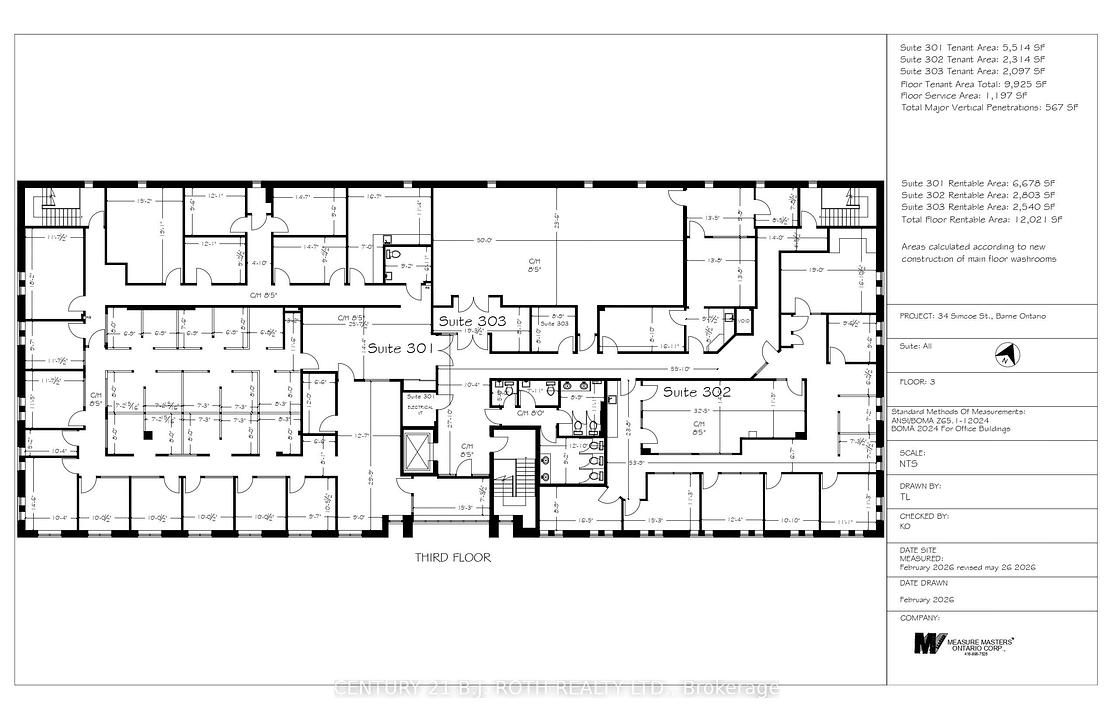 301,302,303 - 34 Simcoe Street, Barrie, ON