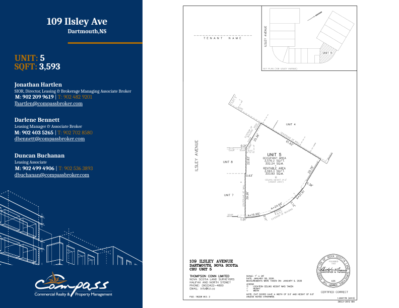 Unit 5 - 109 Ilsley Avenue, Dartmouth, NS floorplan