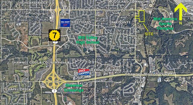 S & E Johnson Dr and Woodland Dr, Shawnee, KS