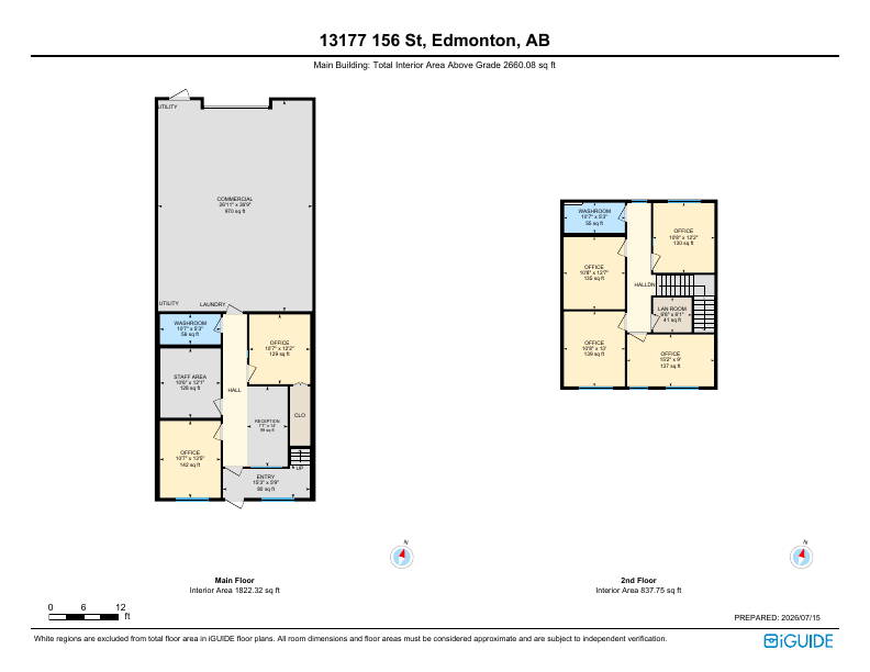 13177 156 Street, Edmonton, AB floorplan