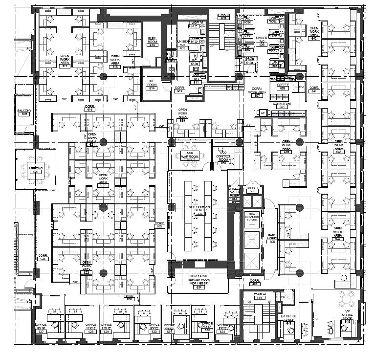 600 - 555 Robson Street, Vancouver, BC floorplan