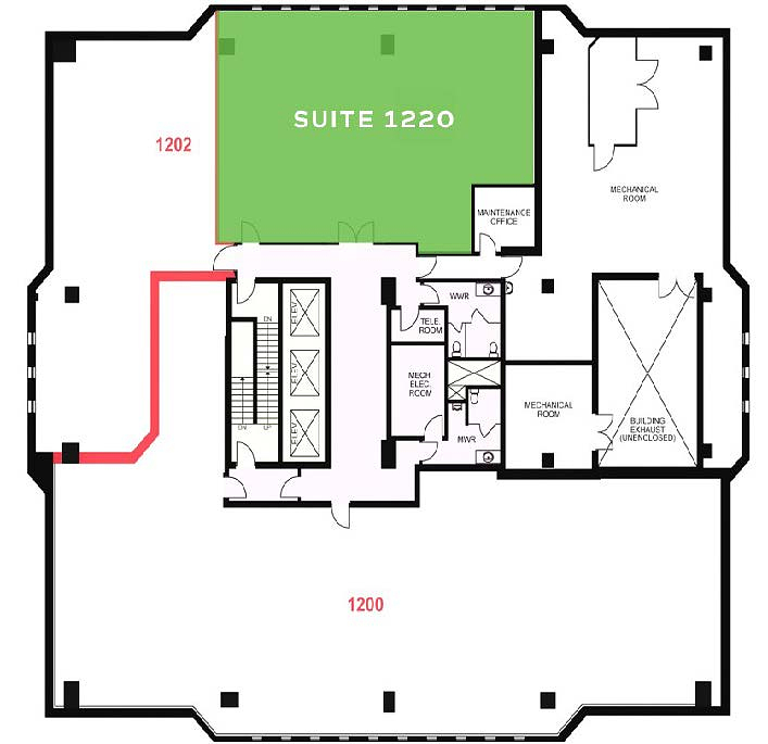 1220 - 2103 11th Avenue, Regina, SK floorplan