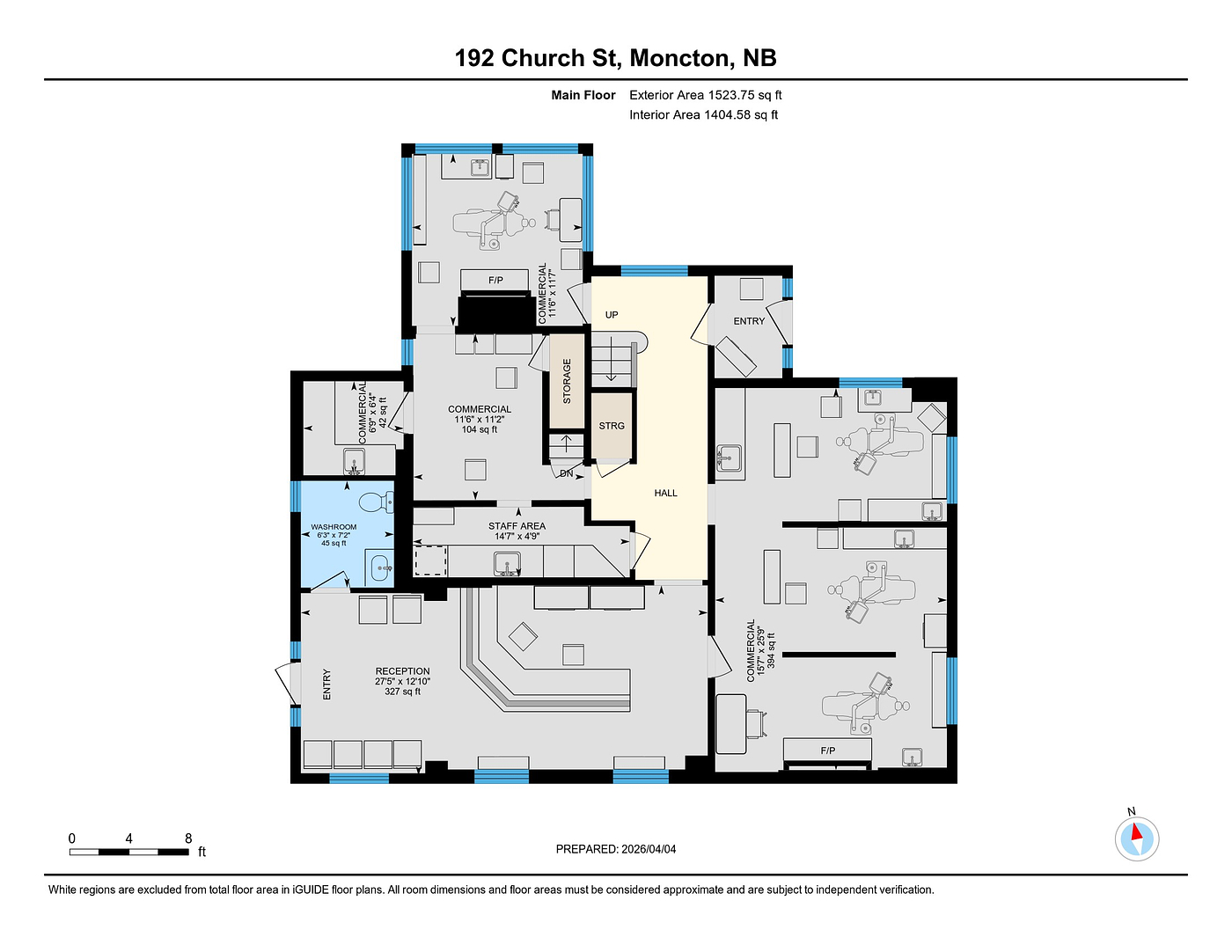 192 Church Street, Moncton, NB floorplan