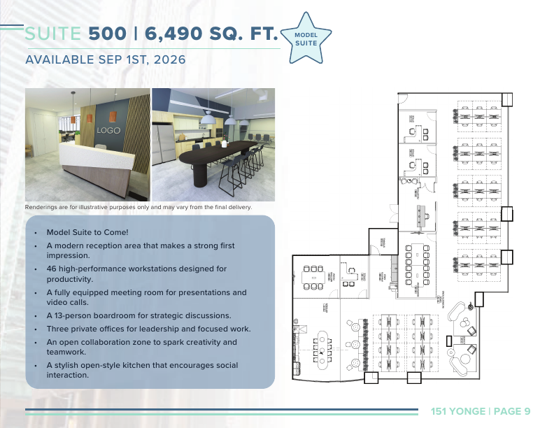 500 - 151 Yonge Street, Toronto, ON floorplan