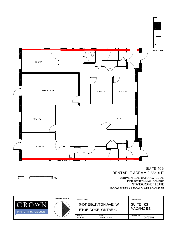 103 - 5407 Eglinton Avenue West, Mississauga, ON floorplan