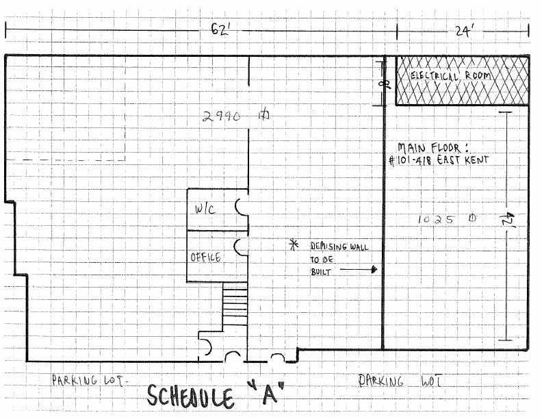102B - 418 East Kent Avenue South, Vancouver, BC floorplan