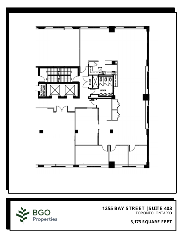 403 - 1255 Bay Street, Toronto, ON floorplan